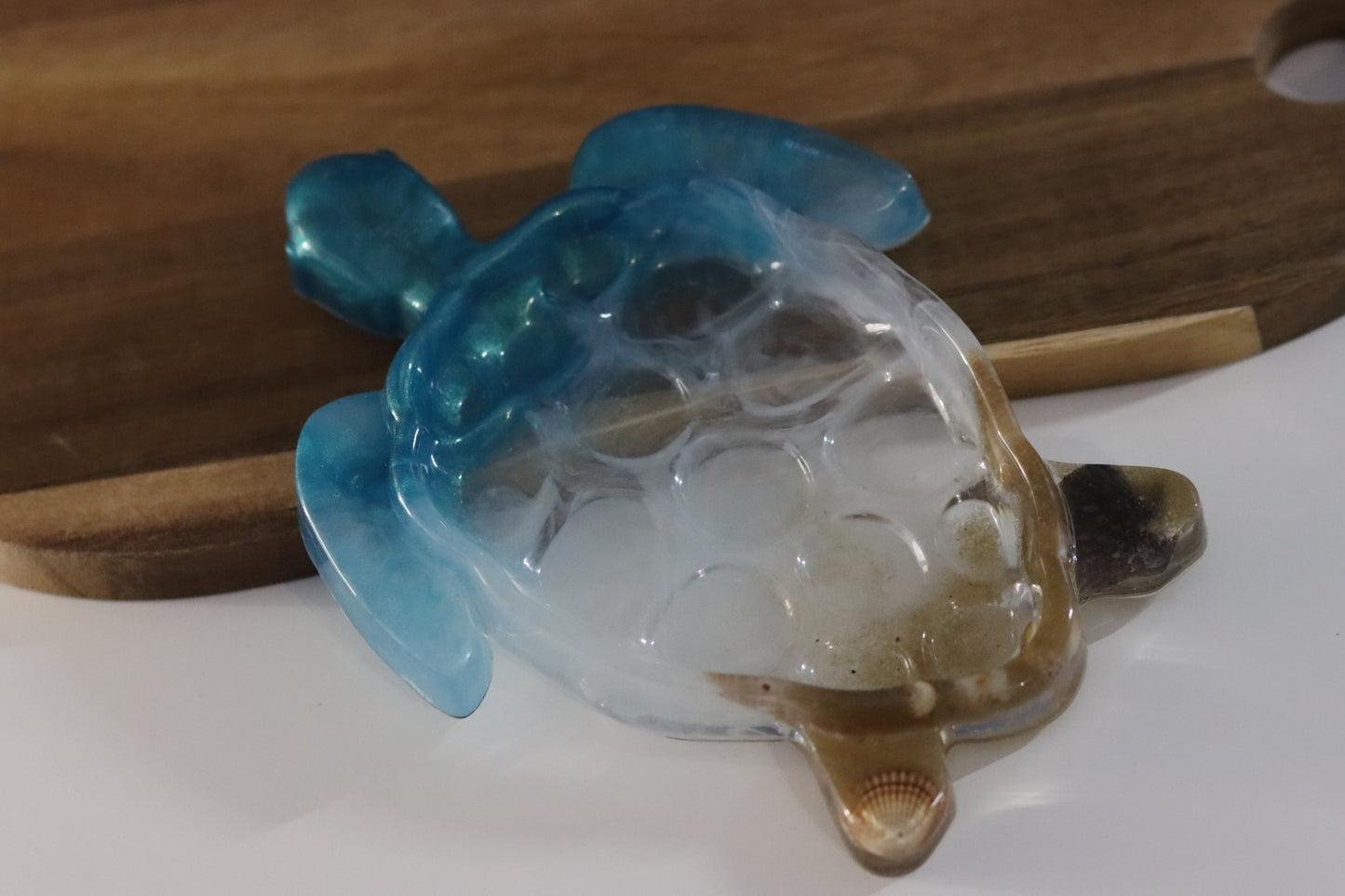 Schale Epoxidharz Schildkröte Meereslook