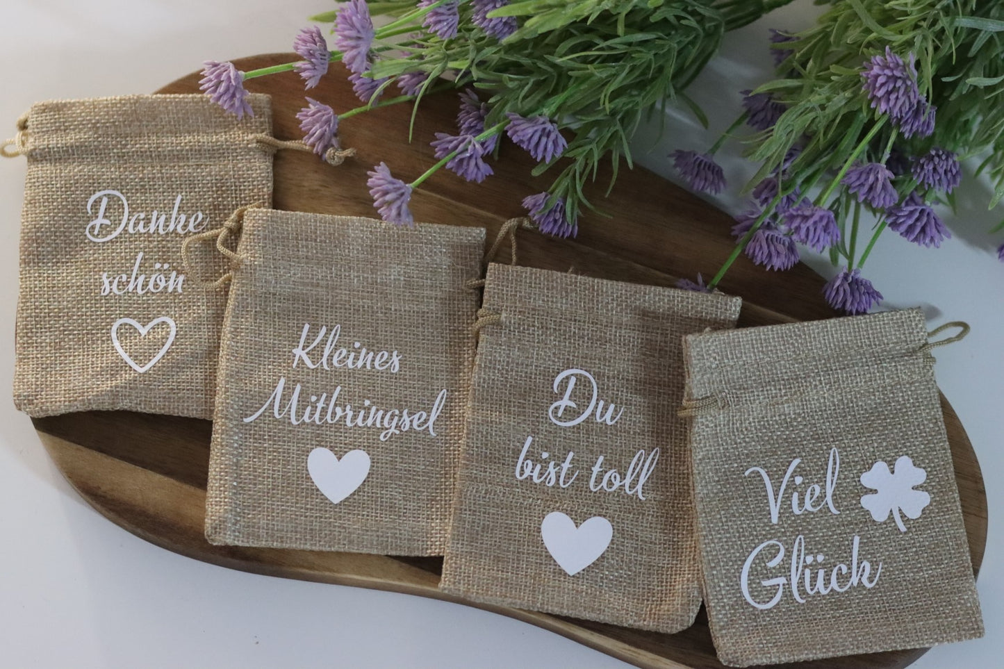 Kleine Geschenktüte | 9 × 11,5 cm | liebevolle Verpackung