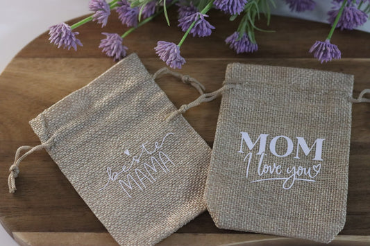 Geschenktütchen „Mom I love you“ und „Beste Mama“ | liebevolle Verpackung