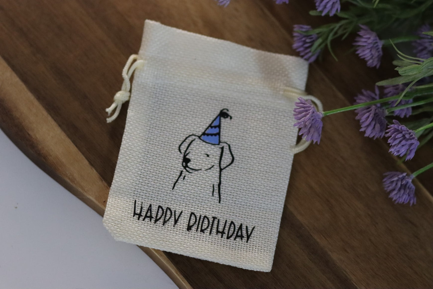 Witzige Geschenktüte | Hund oder Katze | 9 × 11,5 cm