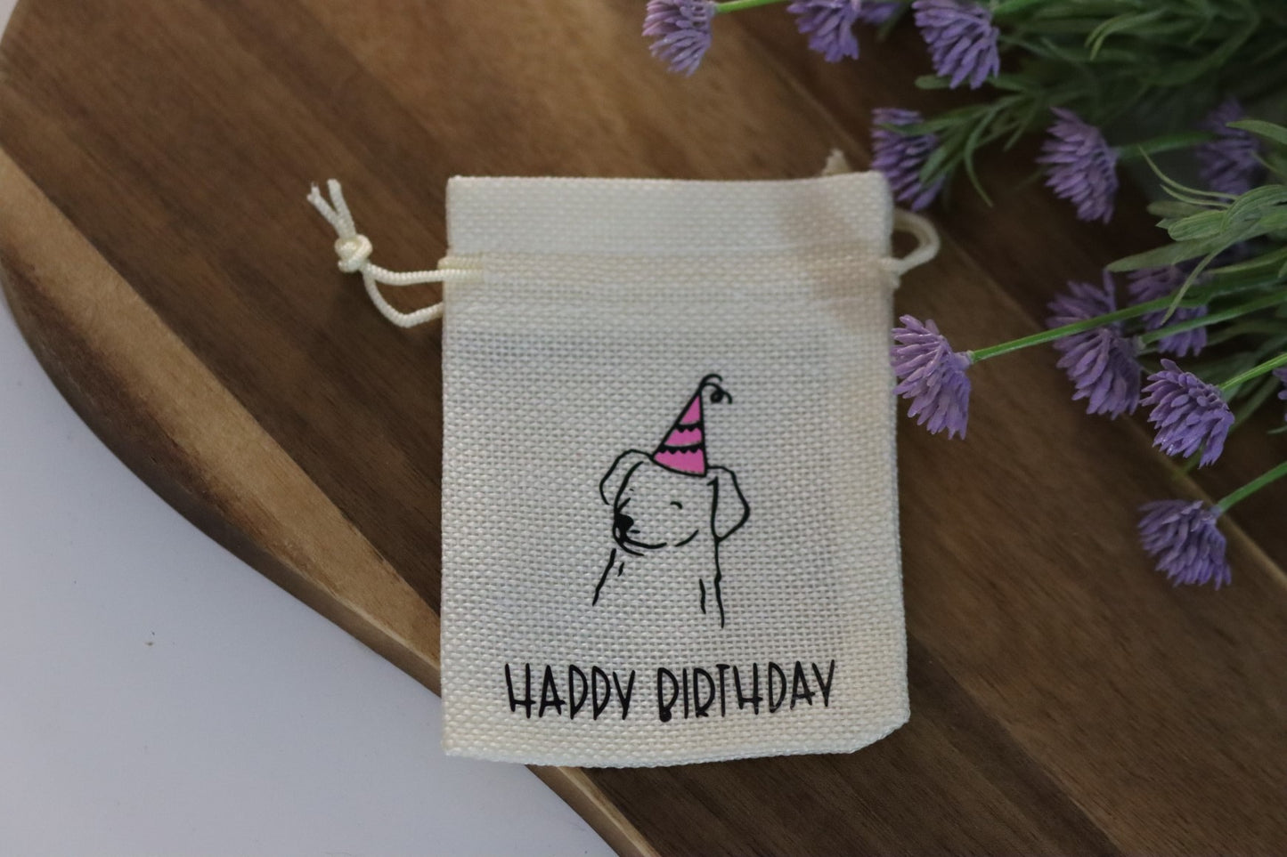 Witzige Geschenktüte | Hund oder Katze | 9 × 11,5 cm