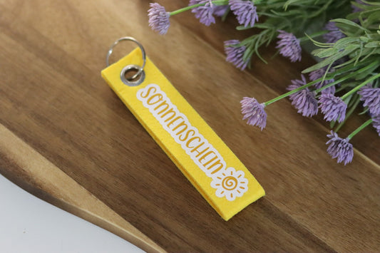 Filzanhänger „Sonnenschein“